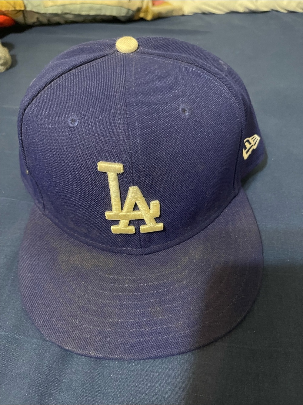 New Era LA Dodgers Navy fitted Hat